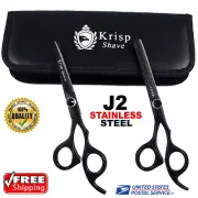 PROFESSIONAL ADULTS KIDS BARBER HAIR CUTTING SCISSORS SHEARS SET KIT TIJERAS 6"