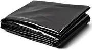 Black Pond Liner 3x4m 4x6m 5x8m 6x7m 8x10m 10x15m Impermeable Pond Lining for Fish Ponds, Streams, Fountain, Waterfall, Water Garden Pond Tarp Foldable(4x10m(13.1x32.8ft))