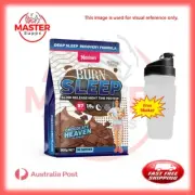 Maxine’s Burn Sleep 500g & 900g - Night Protein for Fat Loss Recovery Shaker