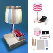 Kids Science Experiment DIY Toys Mini Wooden Table Lamp Gizmo Toys S TH CR
