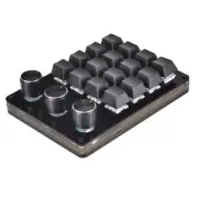 Keyboard 16 Key 3 Knob Programmable Keypad DIY Hot Swap Customization