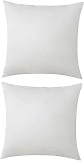 ABOOFAN 2pcs Throw Pillow Stuffer Inserts Soft Fluffy Cushions Fillers Cushion Insert Throw Pillow Filling Square Pillow Inner Filler for Sofa 50cmx50cm