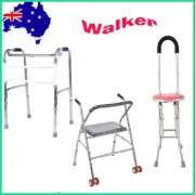 Folding Steel Walking Frame, Adjustable Height, Medical Walker HWA2045/HWA2046