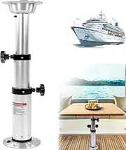HWHongRV RV Adjustable Table Leg 17-28 Inch a Wide Range of Height Adjustment Table Pedestal can be Easy to Disassemble Made of The Aluminum for Motorhome Marine Boat