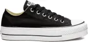 Converse Womens Chuck Taylor All Star Lift Sneakers Black Canvas US 9M