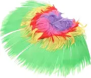 HAPINARY Carnival Funny Wig Fluffy Festival Wig Performance Party Wig Clown Wig Colorful Masquerade Wig Sturdy and Reusable
