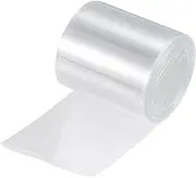 uxcell Battery Wrap PVC Heat Shrink Tubing 32mm Dia 50mm Flat 10 Feet(3meters) Clear Good Insulation for Battery Pack
