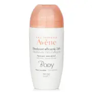 Avene Body Deodorant Efficacite 24H Roll-On 50ml