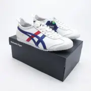 Onitsuka Tiger MEXICO 66 Sneakers Unisex Skateboarding White/Blue/Gold