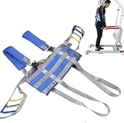 Patient Lift Sling,Lift Equipment Patient Walking Sling Transfer Belt for Elderly,Walking Strap Patient Lift Slings Standing Walking Aids Strap for Caregiver,Elderly,Disabled,M
