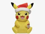 Pokemon Pikachu Large Plush With Santa Hat - 24 Inches - New With Tags