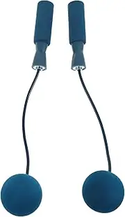Mipcase Adjustable Weighted Cordless Jump Rope for Adults Boys and Girls Men Women Tangle- Design Dual Bearing Portable Fitness Equipment