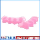 # 2x Toe Separator Hallux Valgus Corrector Hammer Straightener (Adult Pink)