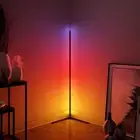 Color Changing Corner Lamp - Modern RGB Multicolored + White Light - Amazing ...