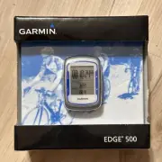 Garmin Edge 500 Blue GPS Bike Cycling Bicycle Computer Fast Shipping
