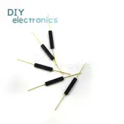 5pcs 2*14mm Normally Open Reed Switch GPS-14A Magnetic Switch VibrationDI