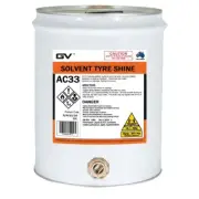 GVOil High Gloss Solvent Tyre Shine - 20L R/AC33/20