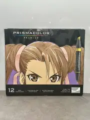 Prismacolor Premier 12 Double-Ended Art Markers - Fine/Chisel Tip - Manga - New