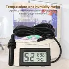 Digital LCD Thermometer Hygrometer Temperature Sensor Humidity Meter Gauge #