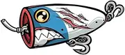 13cm x 5.9cm 1 Piece for Fishing Lure Vinyl Car Stickers Waterproof Scratch-Proof Custom Printing Window