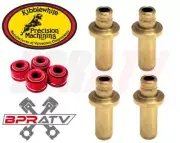 Polaris Outlaw 500 Kibblewhite Head Intake Exhaust Valve Guides RED Viton Seals