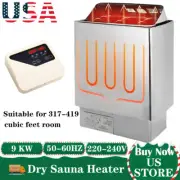 304 Stainless Steel Sauna Heater Temperature Control,Fast Heating for 460 Cu.Ft.