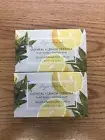 2 Bars, Shugar Soapworks OATMEAL LEMON Verbena soap sulfate/Paraben Free Vegan