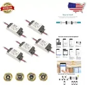 Smart Switch for Home Automation - 5-Pack WiFi Light Switches with Voice Control