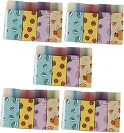 FOYTOKI 20pcs Strawberry Watermelon Dinosaur Erasers Delicate Mini Erasers for Boys and Girls Sketch Pencil Student Accessory School Mini Wear-Resistant Daily Use