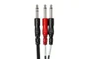 STP-201 1/4" TRS to Dual 1/4" TS Insert Cable, 1 Meter