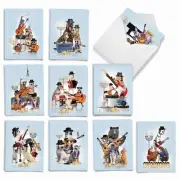 The Best Card Company - 20 Assorted Chanukah Notecards Box Set 4 x 5.12 Inch ...