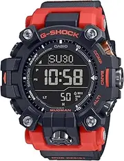 [Casio] G-Shock GW9500-1A4 Analog Digital Orange Black Strap Men's Watch, Black Dial, 56.7 × 52.7 × 14.8 mm