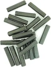 M10 (10mm x 8mm) Hex Socket Grub Screw (Flat Point) - Stainless Steel (A2) (Pack of 20)