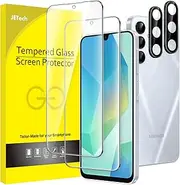 JETech Screen Protector for Samsung Galaxy A16 5G / 4G 6.7-Inch with Camera Lens Protector, Tempered Glass Film, HD Clear, 2-Pack Each