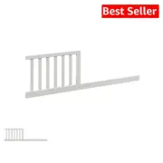 Lightweight Toddler Bed Conversion Kit - Cloud Grey, Fits Louis Crib Perfectly