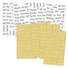 274 Stickers Spice Herb Storage Jar Labels Stickers Lot R0 V8 PantryA2X7 B4X4