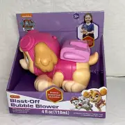 Paw Patrol SKYE Blast Off Bubble Blower Machine Toy, Bubble Machine Brand New