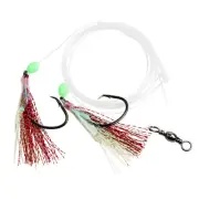 5 x 4/0 Snapper Rigs Choice of 4 Different Colours Tackle Free Postage