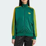 Adidas Originals Womens ADICOLOR FIREBIRD LOOSE TRACKTOP JACKET JP2299 GREEN