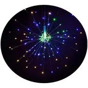 Outdoor Solar Starburst Fireworks Garden 40 Branches 200Led Or 60 120Led String Lights