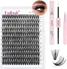DIY Lash Extension Kit Individual Lashes Cluster D Curl Eyelash
