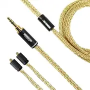 WiseTech NOBUNAGA Labs NLS-KRB-KWM Kagaribi-Kiwami, 0.1 inch (3.5 mm) Stereo Mini/MMCX, Gold