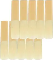 10 PCS Alto Saxophone Reeds 2.5 Strength Alto Sax Reeds,Alto Saxophone Accessories with Paper Protective Shield,for Beginners Educators Students,Orchestral Strings Accessories