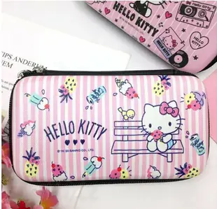 凱蒂貓 Hello Kitty 硬殼收納包 貼身物品 收納