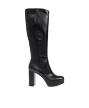Gianvito Rossi Zip-Up Platform Boots 36,37.5,37,38.5,38,39,40 black