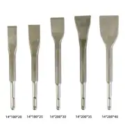 Versatile Chisel Bits Set for Masonry and Cable Laying 45 Carbon Steel