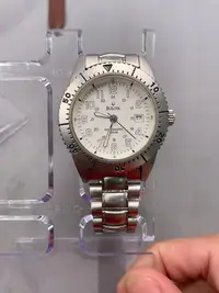 在飛比找Yahoo!奇摩拍賣優惠-Bulova寶路華瑞士機芯石英經典手錶 男士潛水錶