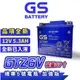GS統力 機車電瓶 GTZ6V 機車5號電池 機車5號電池 加強版 同GTX5L BS YTX5L BS