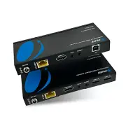 HDMI Extender With HDBaseT Over Up To 400 Ft - IR Control (UHD-EXB400UR-K)