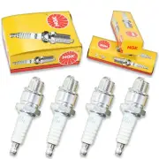 4pcs Mariner 6B 678 NGK Standard Spark Plugs 6 HP Kit Set Engine om